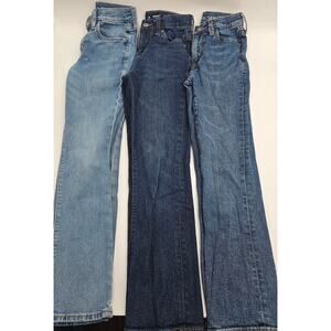 3 Pair Old Navy Boys Size 10 Bootcut Jeans